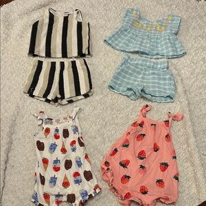 Girls 12m Summer Old Navy Bundle